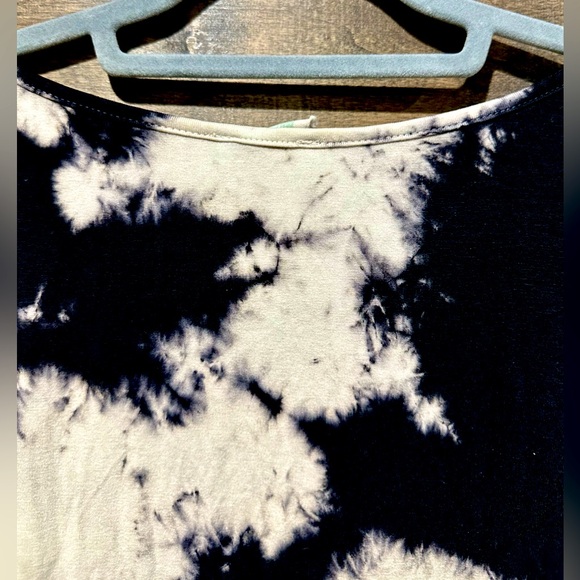 EUC Blue Buttercup Tie Dye Tiered Fringe Tank Top Sz L - Picture 5 of 13